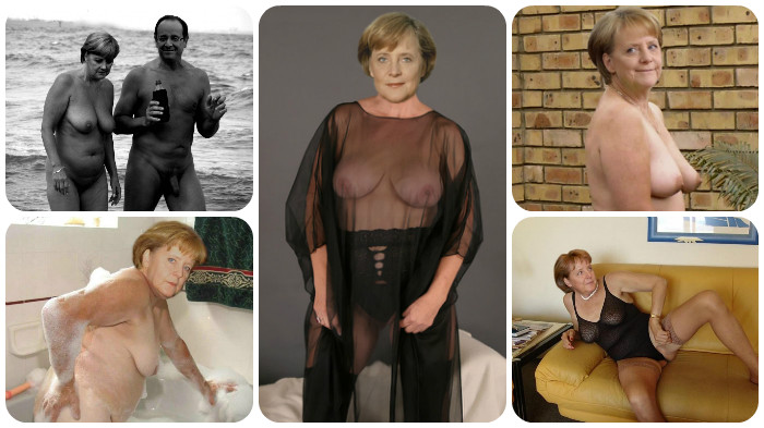 Angela Merkel ist nackt. Galerie Nr. 2