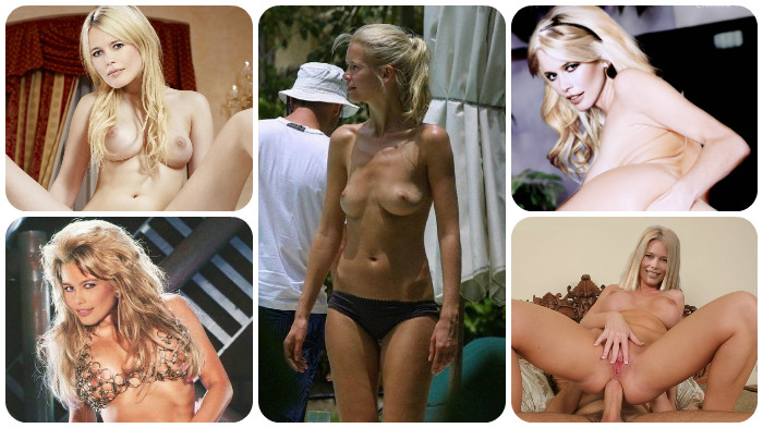 Claudia Schiffer posiert nackt. Galerie Nr. 3