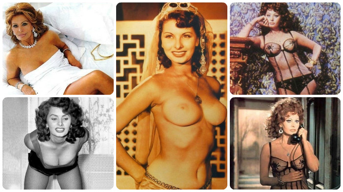 Sophia Loren: Super-nackt und Super-sexy. Galerie Nr. 1