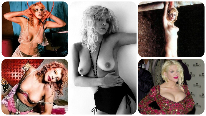 Gefundene Nacktfotos von Courtney Love.